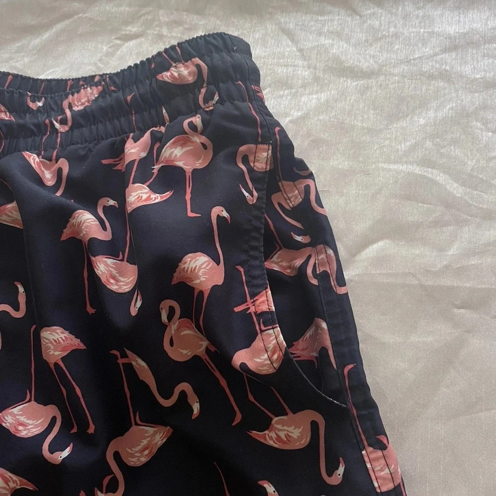Old Navy Flamingo Swim Shorts Small 30